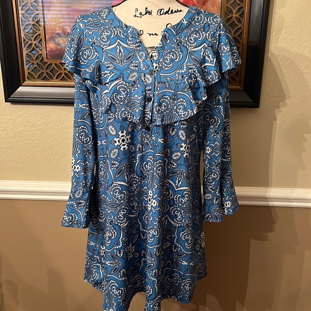 Ruffle tunic